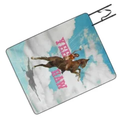 MsGonzalez YEE HAW I Picnic Blanket - Deny Designs -Deny Designs Shop GUEST 66a9e957 a9a9 4b5a a2fa 20910e1713b5