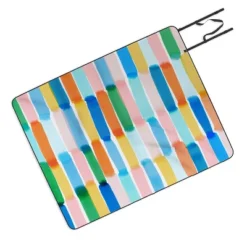 Jacqueline Maldonado Dreamy Watercolor Dashes Multi Picnic Blanket - Deny Designs -Deny Designs Shop GUEST 66c7da20 cf07 4315 94a5 a3aff2627466