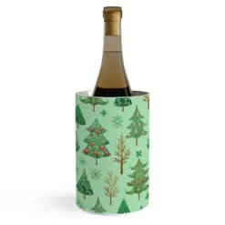 Pimlada Phuapradit Christmas Trees Snowflakes Wine Chiller -Deny Designs Shop GUEST 66cce358 2c8c 4bc9 9393 3aff88264d2e