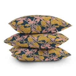 16"x16" Oris Eddu Magnolia Bloom Square Throw Pillow Green - Deny Designs -Deny Designs Shop GUEST 676f2067 4d01 4c57 91fe 488d28a84bb7