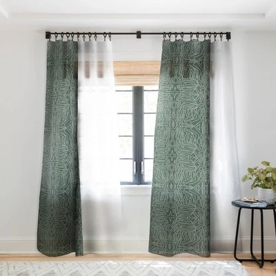 Marta Barragan Camarasa Abstract Pattern Linear Stroke Single Panel Sheer Window Curtain - Deny Designs 7 Marta Barragan Camarasa Abstract Pattern Linear Stroke Single Panel Sheer Window Curtain - Deny Designs - Image 5