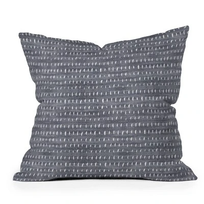 Holli Zollinger Bogo Rain Outdoor Throw Pillow Denim Blue- Deny Designs 7 Holli Zollinger Bogo Rain Outdoor Throw Pillow Denim Blue- Deny Designs - Image 5