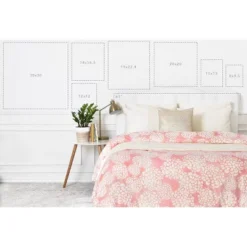 (Set Of 2) 12" X 12" Reflective Framed Decorative Wall Art Black - Deny Designs