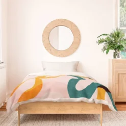 Deny Designs ThirtyOne Illustrations Streamers Duvet Set Pink -Deny Designs Shop GUEST 6a287320 78f2 4e10 8ba9 315db97bec08