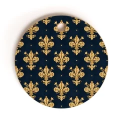 Avenie Fleur De Lis Cutting Board - Round -Deny Designs Shop GUEST 6c3bc9cd 3066 4d35 b974 aed913bab99c