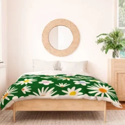 Deny Designs Lane And Lucia Rainbow Vintage Daisies Duvet Cover Green -Deny Designs Shop GUEST 6c84e531 c62d 47f0 8788 c212800e394f