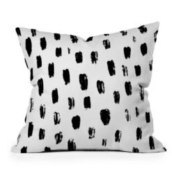 Allyson Johnson Strokes Square Throw Pillow Black/White - Deny Designs -Deny Designs Shop GUEST 6da73c8a d48f 44a4 94c1 0c86a1eaf194