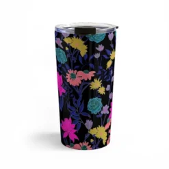 Schatzi Brown Heidi Garden Midnight 20 Oz Stainless Steel Travel Mug - Deny Designs -Deny Designs Shop GUEST 6e2d8717 c5ab 4141 8e12 6df20ca7bb63