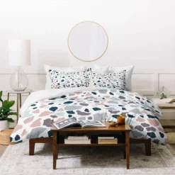 Viviana Gonzalez Terrazzo Duvet Cover & Sham Set - Deny Designs