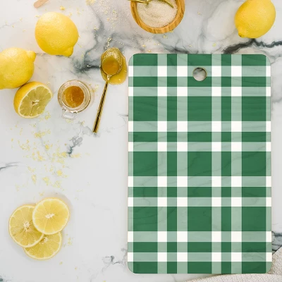 Lisa Argyropoulos Cheery Checks Pine Cutting Board - Deny Designs 3 Lisa Argyropoulos Cheery Checks Pine Cutting Board - Deny Designs