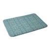 Bohemian Bloom Memory Foam Bath Mat Turquoise - Deny Designs -Deny Designs Shop GUEST 6f77aeec d998 42d9 8792 6833e8f9a5a2