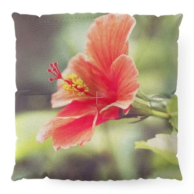 Bree Madden Hibiscus Square Floor Pillow - Deny Designs 3 Bree Madden Hibiscus Square Floor Pillow - Deny Designs