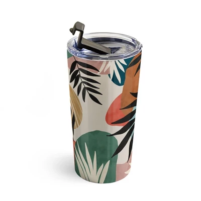 Marta Barragan Camarasa Modern Tropical Sunrise G Travel Mug 20 Oz Stainless Steel Travel Mug - Deny Designs 4 Marta Barragan Camarasa Modern Tropical Sunrise G Travel Mug 20 Oz Stainless Steel Travel Mug - Deny Designs - Image 2