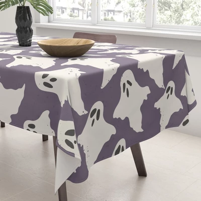 Avenie Halloween Ghosts Tablecloth - Deny Designs 4 Avenie Halloween Ghosts Tablecloth - Deny Designs - Image 2
