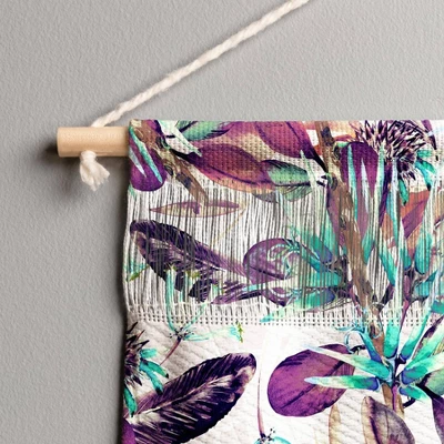 22"x16" Marta Barragan Camarasa Exotic Winter Botany Wall Hanging Landscape Tapestries Brown - Deny Designs 4 22"x16" Marta Barragan Camarasa Exotic Winter Botany Wall Hanging Landscape Tapestries Brown - Deny Designs - Image 2