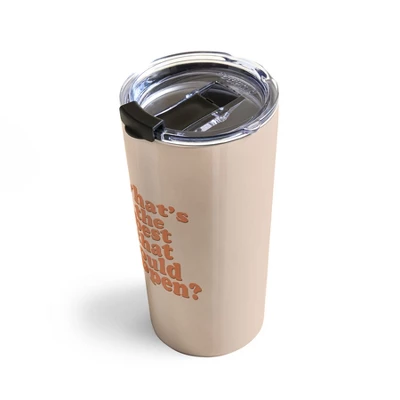 DirtyAngelFace Whats The Best That Could Happen Travel Mug 20 Oz Stainless Steel Travel Mug - Deny Designs 5 DirtyAngelFace Whats The Best That Could Happen Travel Mug 20 Oz Stainless Steel Travel Mug - Deny Designs - Image 3