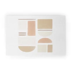Bohomadic.Studio Geometric Shapes In Creme And Soft Pink Welcome Mat - Society6 -Deny Designs Shop GUEST 73b6276a efa2 4d02 a867 0bb483abf3d7