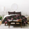 Black Floral Holli Zollinger Protea Boho Duvet Cover (Queen) - Deny Designs 1 Black Floral Holli Zollinger Protea Boho Duvet Cover (Queen) - Deny Designs -Deny Designs Shop GUEST 73c8e651 0d2d 46c0 988a a2defff3c40a