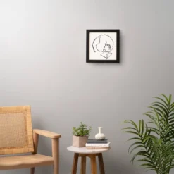 Domonique Brown Soul Fro Framed Wall Art Black - Deny Designs -Deny Designs Shop GUEST 73e0cefa 9237 4577 8d35 e8df7d108faf