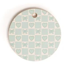 Doodle By Meg Blue Bow Checkered Print Cutting Board - Round 7 Doodle By Meg Blue Bow Checkered Print Cutting Board - Round -Deny Designs Shop GUEST 74b5c60b 31c1 4214 83d9 e25a3ae797a9