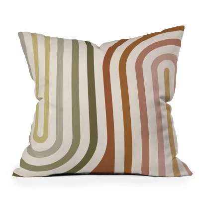 Deny Designs Color Poems Bold Stripe Square Outdoor Throw Pillow 7 Deny Designs Color Poems Bold Stripe Square Outdoor Throw Pillow - Image 5