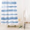 Deny Designs Kelly Haines Watercolor Striped Shower Curtain Blue -Deny Designs Shop GUEST 75569600 84f2 42fc ac6d 35cceca5bee6