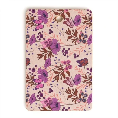 Schatzi Brown Free Spirit Butterfly Ivory Cutting Board - Deny Designs 5 Schatzi Brown Free Spirit Butterfly Ivory Cutting Board - Deny Designs - Image 3