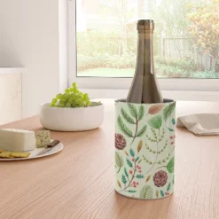 Pimlada Phuapradit Winter Foliage Pattern Wine Chiller