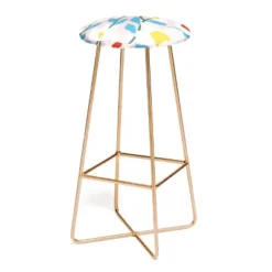 Maritza Lisa White Springs Florals Barstool - Deny Designs -Deny Designs Shop GUEST 7bc2e1c7 6544 4221 b05c ea2a02471c62