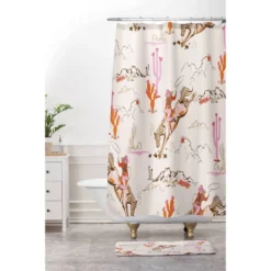 Deny Designs Newbury Boutique Equestrian Cowgirl Western Shower Curtain -Deny Designs Shop GUEST 7bd9c710 e75d 41a9 bd32 610a6985411f