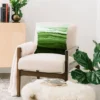 20"x20" Oversize Dip Dye Design Square Throw Pillow Green - Deny Designs 1 20"x20" Oversize Dip Dye Design Square Throw Pillow Green - Deny Designs -Deny Designs Shop GUEST 7be611d8 e3f8 430d 9938 731e7a16dc99