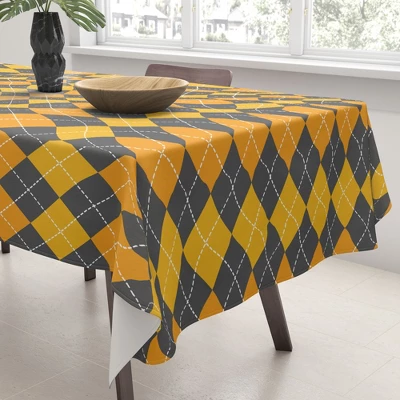 Avenie Halloween Collection Argyle Tablecloth - Deny Designs 4 Avenie Halloween Collection Argyle Tablecloth - Deny Designs - Image 2