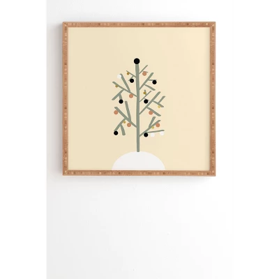 Viviana Gonzalez Light And Cozy Holiday Bamboo Framed Wall Art - Deny Designs 5 Viviana Gonzalez Light And Cozy Holiday Bamboo Framed Wall Art - Deny Designs - Image 3