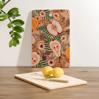 Marta Barragan Camarasa Autumnal Pattern 22 Cutting Board - Rectangle 4 Marta Barragan Camarasa Autumnal Pattern 22 Cutting Board - Rectangle - Image 2