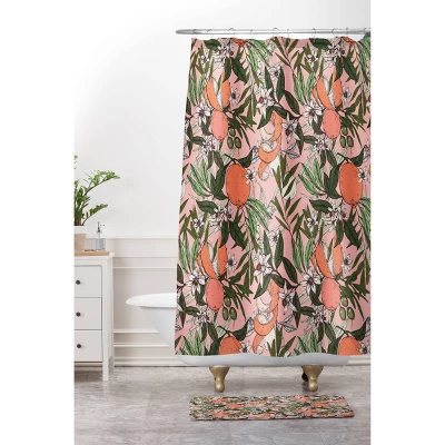 Marta Barragan Camarasa Olives In The Flowers Bath Mat Pink - Deny Designs 3 Marta Barragan Camarasa Olives In The Flowers Bath Mat Pink - Deny Designs