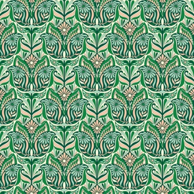 Jenean Morrison Mirror Image Shower Curtain Green - Deny Designs 4 Jenean Morrison Mirror Image Shower Curtain Green - Deny Designs - Image 2