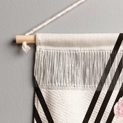 22"x16" Bianca Green Floraline Wall Hanging Landscape Tapestries Red - Deny Designs 4 22"x16" Bianca Green Floraline Wall Hanging Landscape Tapestries Red - Deny Designs - Image 2