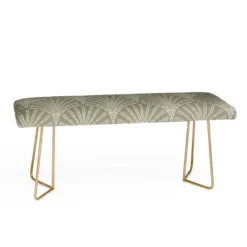 Iveta Abolina Scallop Fan Sage Bench - Deny Designs -Deny Designs Shop GUEST 7f731694 d65f 4eeb 9a23 f7ebe1787401