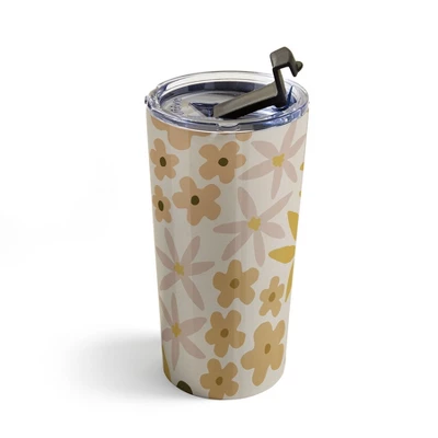 Urban Wild Studio Black Coffee Morning Tan Travel Mug 20 Oz Stainless Steel Travel Mug - Deny Designs 3 Urban Wild Studio Black Coffee Morning Tan Travel Mug 20 Oz Stainless Steel Travel Mug - Deny Designs