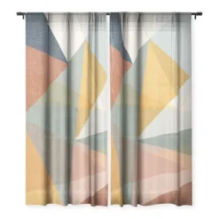 Little Arrow Design Co Modern Triangle Mosaic Multi Single Panel Sheer Window Curtain - Deny Designs 9 Little Arrow Design Co Modern Triangle Mosaic Multi Single Panel Sheer Window Curtain - Deny Designs -Deny Designs Shop GUEST 804bcd7c 19ba 4443 a796 fe10c31ae93b