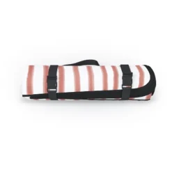 Emanuela Carratoni Old Pink Stripes Picnic Blanket - Deny Designs