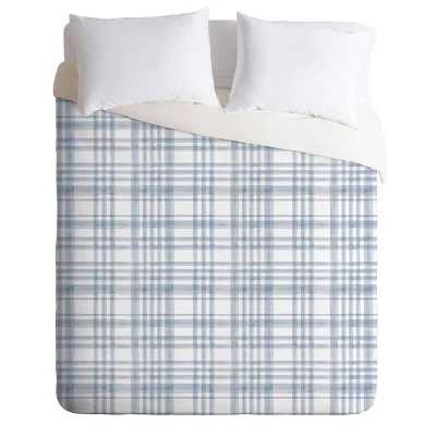 Little Arrow Design Co Winter Water Plaid Comforter Set - Deny Designs 8 Little Arrow Design Co Winter Water Plaid Comforter Set - Deny Designs - Image 6