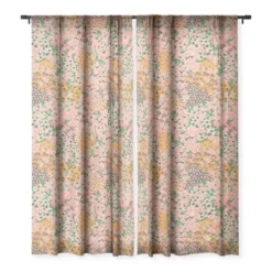 Holli Zollinger Bengal Maya Floral Single Panel Sheer Window Curtain - Deny Designs -Deny Designs Shop GUEST 82df1636 a27a 4ab6 b856 07a2fba0dd7c