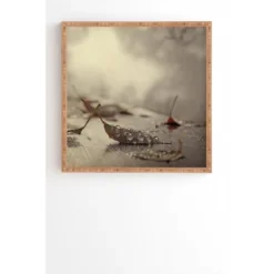 Chelsea Victoria December Morning Bamboo Framed Wall Art - Deny Designs -Deny Designs Shop GUEST 837270d0 b818 4bde 944f c65a705664ca