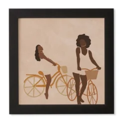 Nawaalillustrations Sunday Morning Minimal Framed Wall Art Black - Deny Designs -Deny Designs Shop GUEST 8395b530 acbd 4784 85de c2fe46850e38