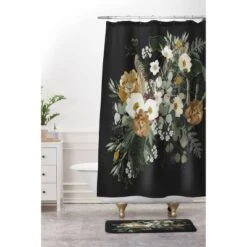 Iveta Abolina Paloma Night Shower Curtain Black - Deny Designs -Deny Designs Shop GUEST 84a2cf62 a565 4a99 993b c317c16f25fa 1