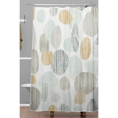 Sharon Turner Pebbles Shower Curtain - Deny Designs 3 Sharon Turner Pebbles Shower Curtain - Deny Designs