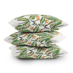 Cat Coquillette Happy Sloth Tropical Rainforest Outdoor Throw Pillow Green - Deny Designs -Deny Designs Shop GUEST 85582dda 8a12 4e60 8fdb 06321ce11c71
