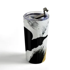 Alyssa Hamilton Art Armor 8 A Minimal Abstract Pie 20 Oz Stainless Steel Travel Mug - Deny Designs -Deny Designs Shop GUEST 87b1236a 7d16 45da 8197 9d7ca8f3cafa