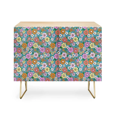 Schatzi Betty Floral Credenza - Deny Designs 6 Schatzi Betty Floral Credenza - Deny Designs - Image 4